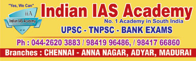 Indian IAS Academy,Chennai