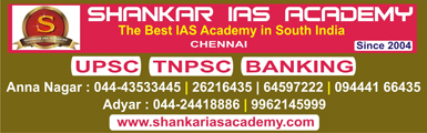 Shankar IAS Academy, Chennai