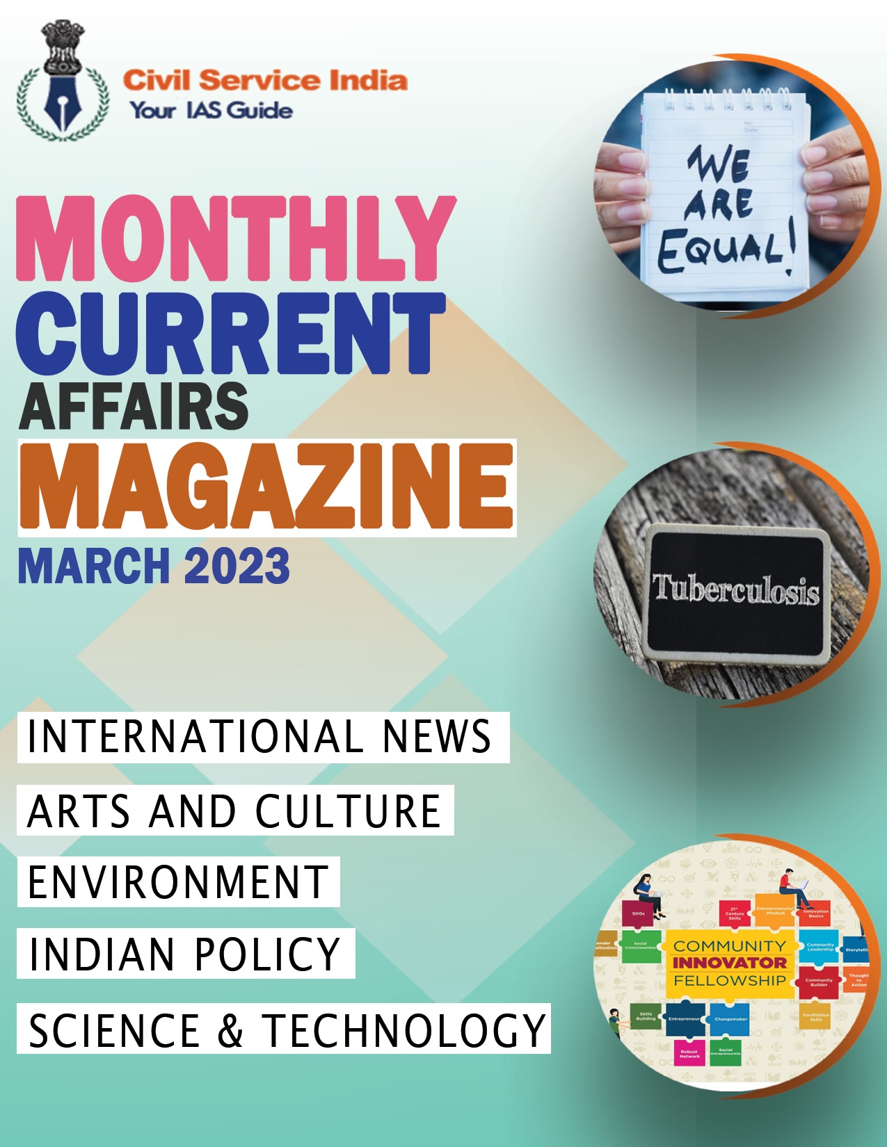 Current affairs books and magazine