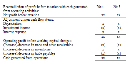 Cash Flow Statement