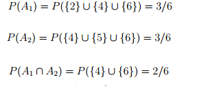 Joint Probabilities