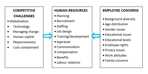 case study on challenges in hrm