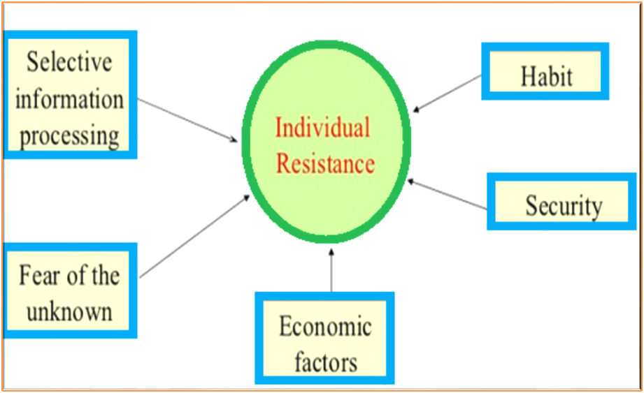 factors of resistance to organisational change